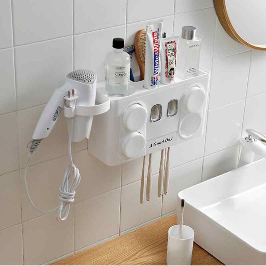 Автоматски диспензер држач за четки и пасти - Image 4