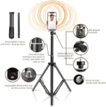Ring LED светло со трипод за професионално сликање и снимање - Image 5