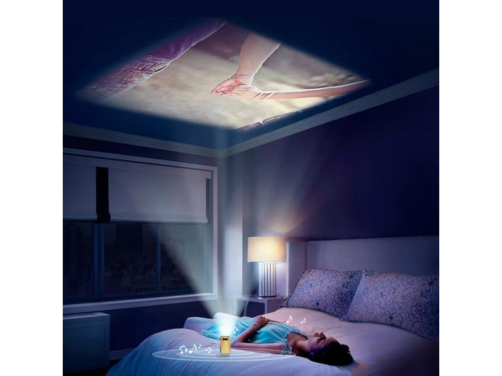 LED Projector HD 1080P Playback Portable HDMI-Compatible USB 480x272 Pixel Projector Home Media Player