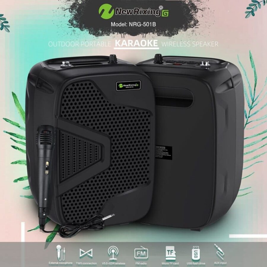 NRG -501B Bluetooth звучник со микрофон, за забави. - Image 4
