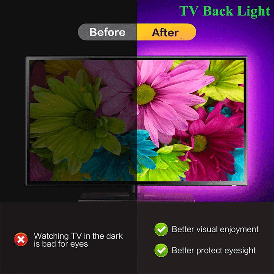 Самолеплива RGB LED лента 3метри - Image 4