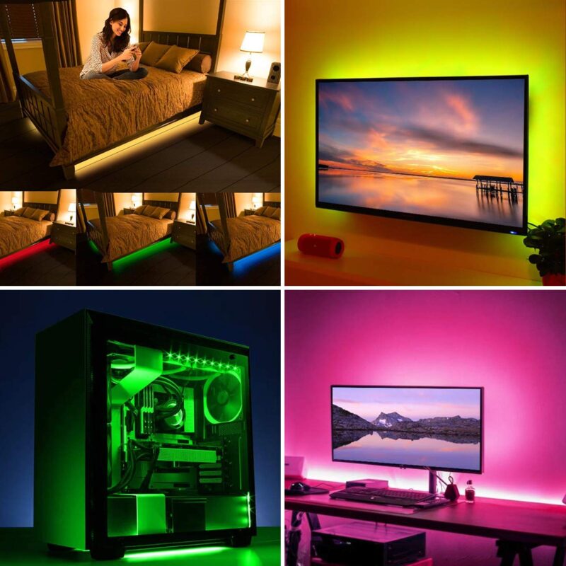 Самолеплива RGB LED лента 3метри - Image 7