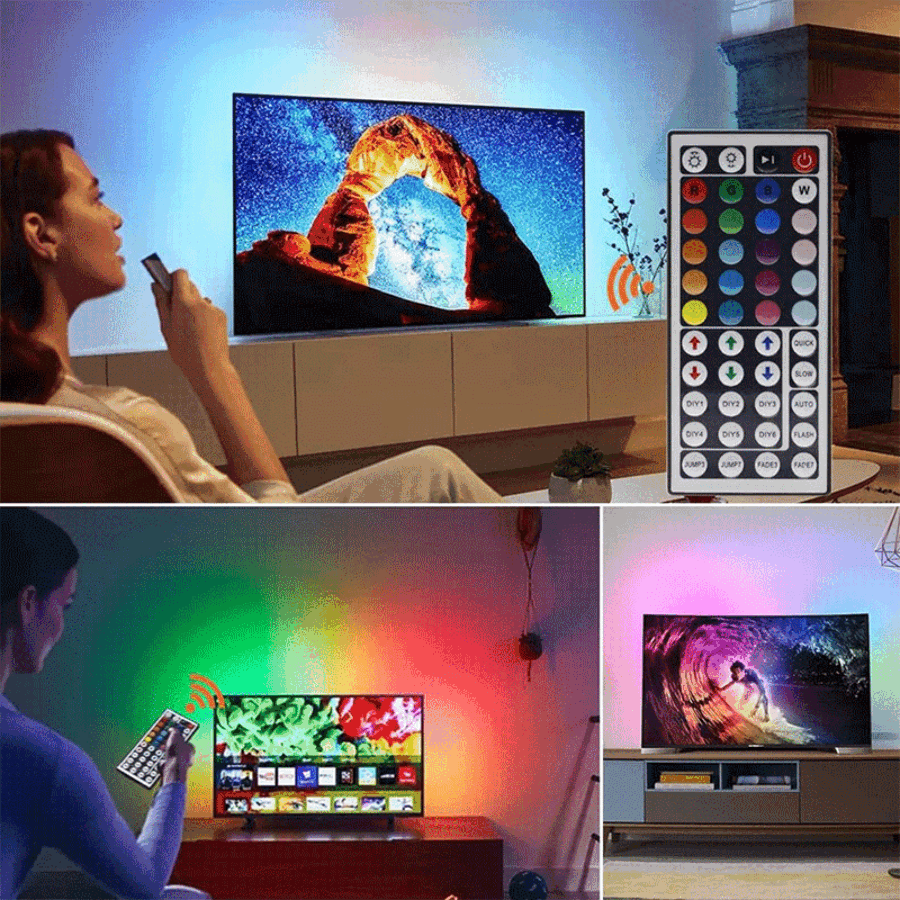 Самолеплива RGB LED лента 3метри - Image 3