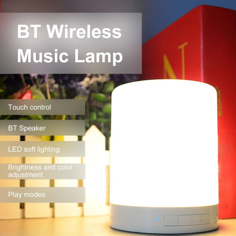 BT звучник на допир со LED светло - Image 11