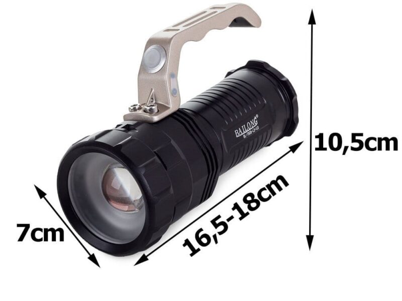 Bailong LED фенер на полнење - Image 3
