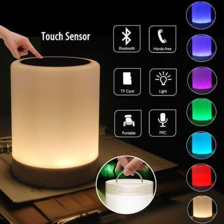 BT звучник на допир со LED светло - Image 2