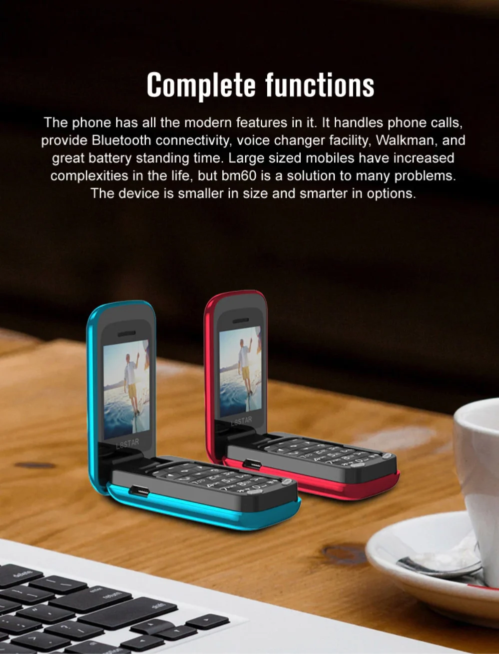 L8STAR BM60 Mini Телефон - Image 11