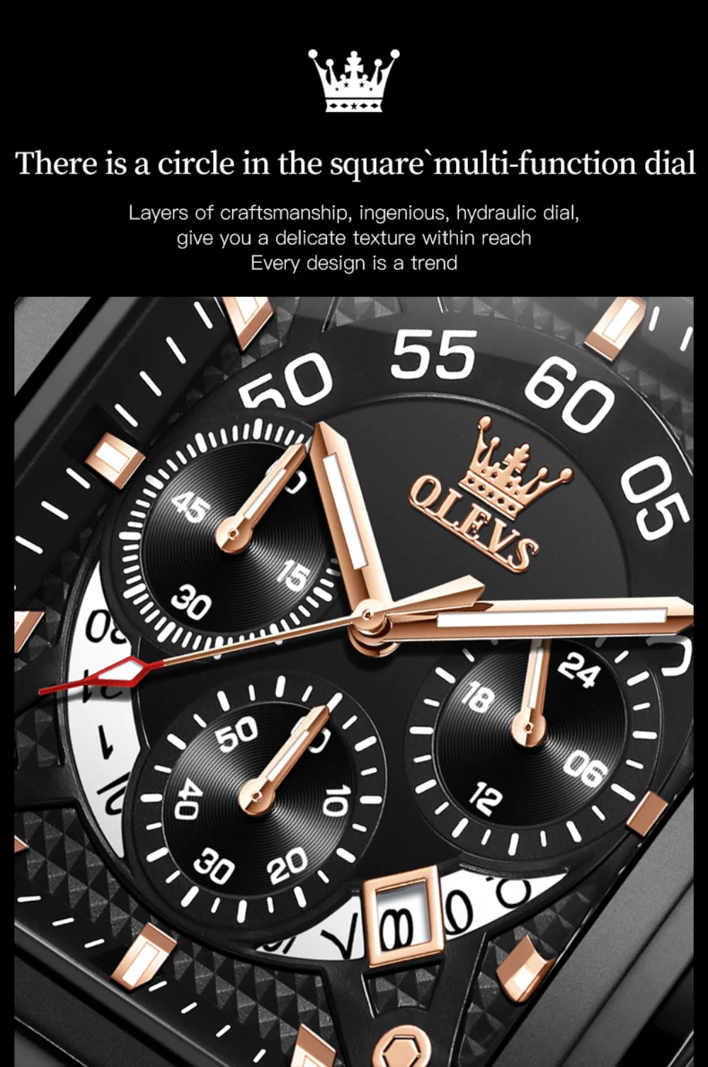 Оlevs 9919 Машки часовник - Image 8