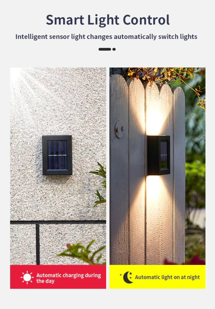 zidni solarni svetilki