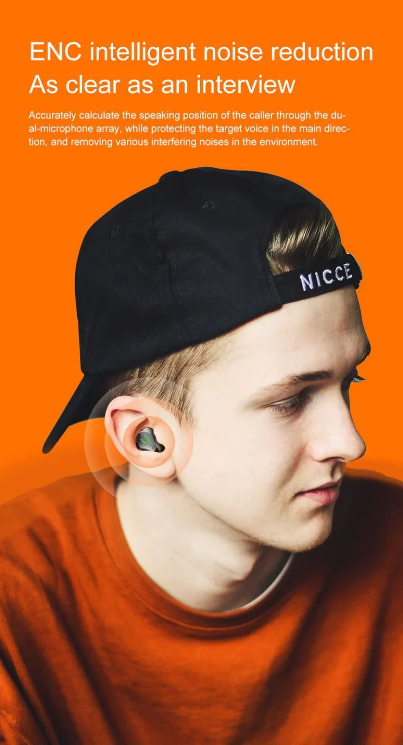 H9 TWS Bluetooth слушалки - Image 3