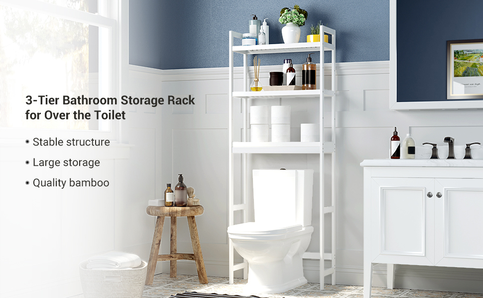 Бамбусова полица за во бања мк