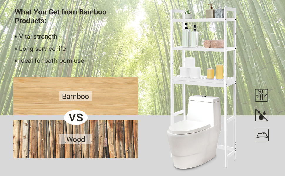 Бамбусова полица за во бања цени