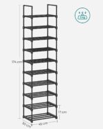 Организатор за чевли SONGMICS LSA25BK - Image 4