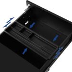 Комода со 3 фиоки Songmics OFC63BK - Image 7
