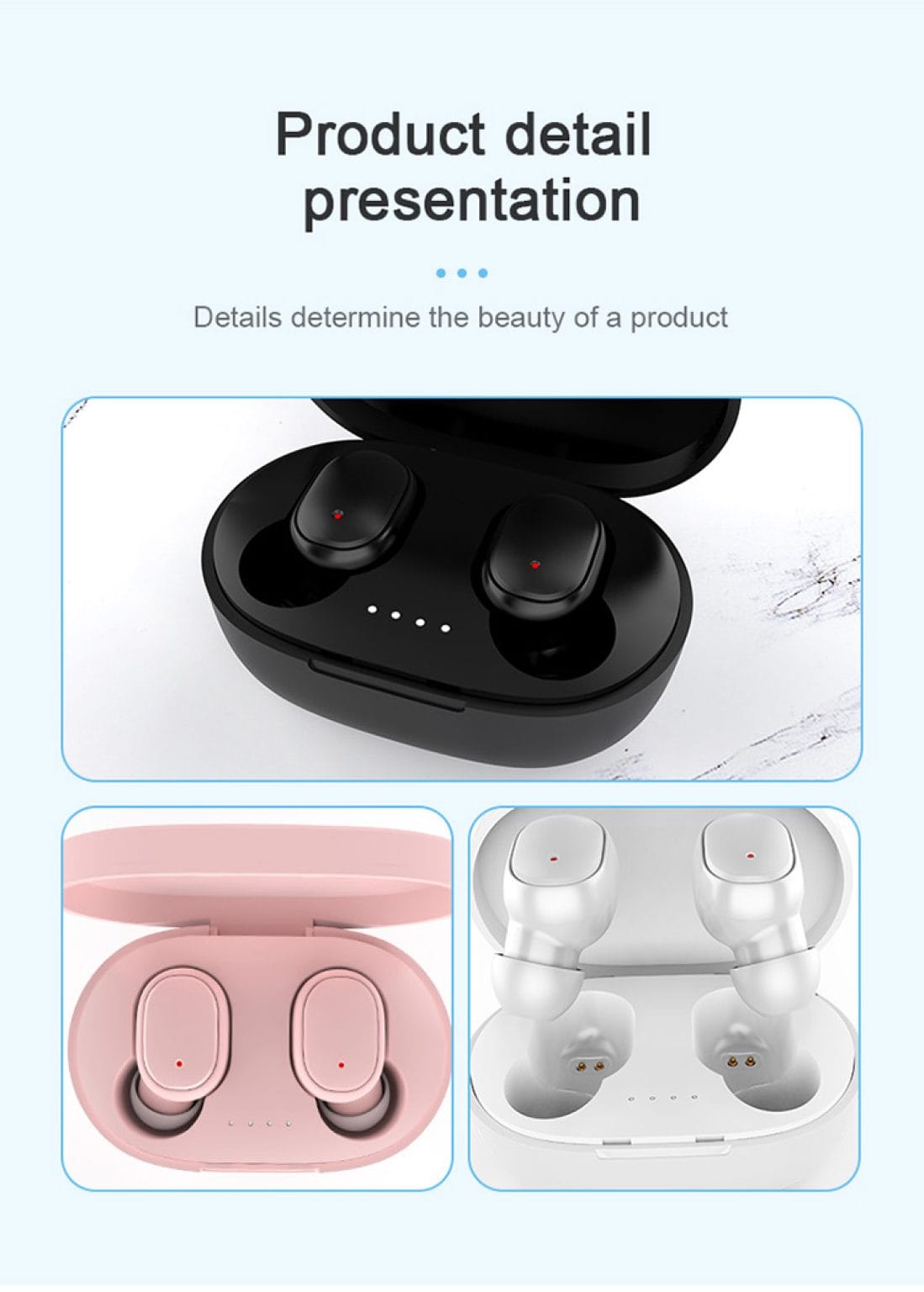 A6S TWS Bluetooth слушалки - Image 12