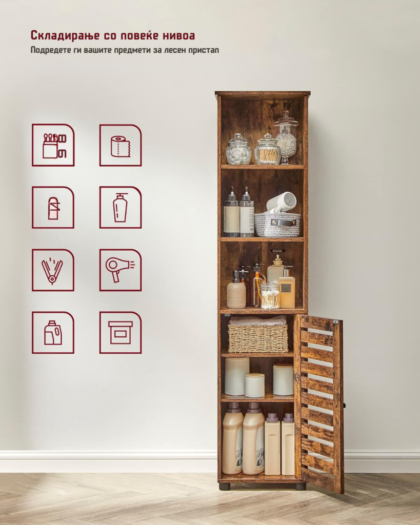 полица за бања