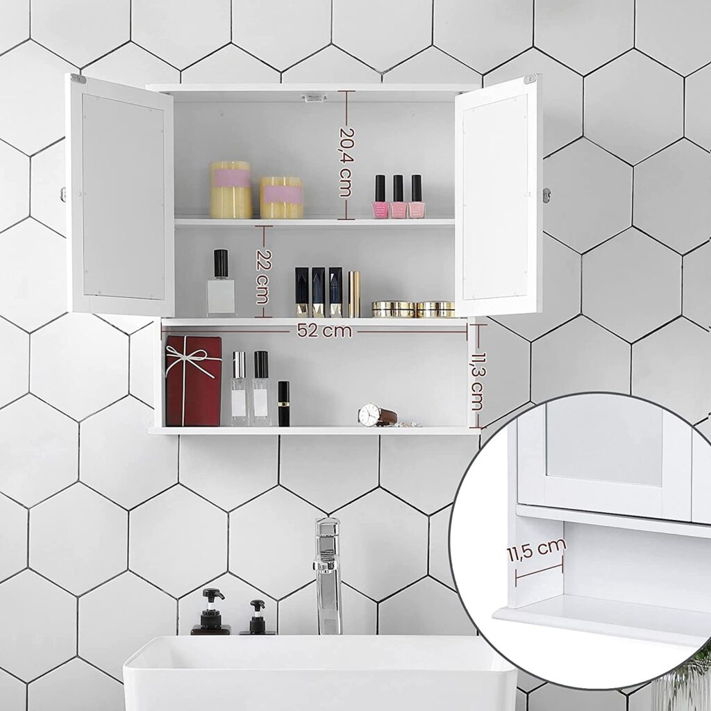 Шкаф за бања со огледала скопје