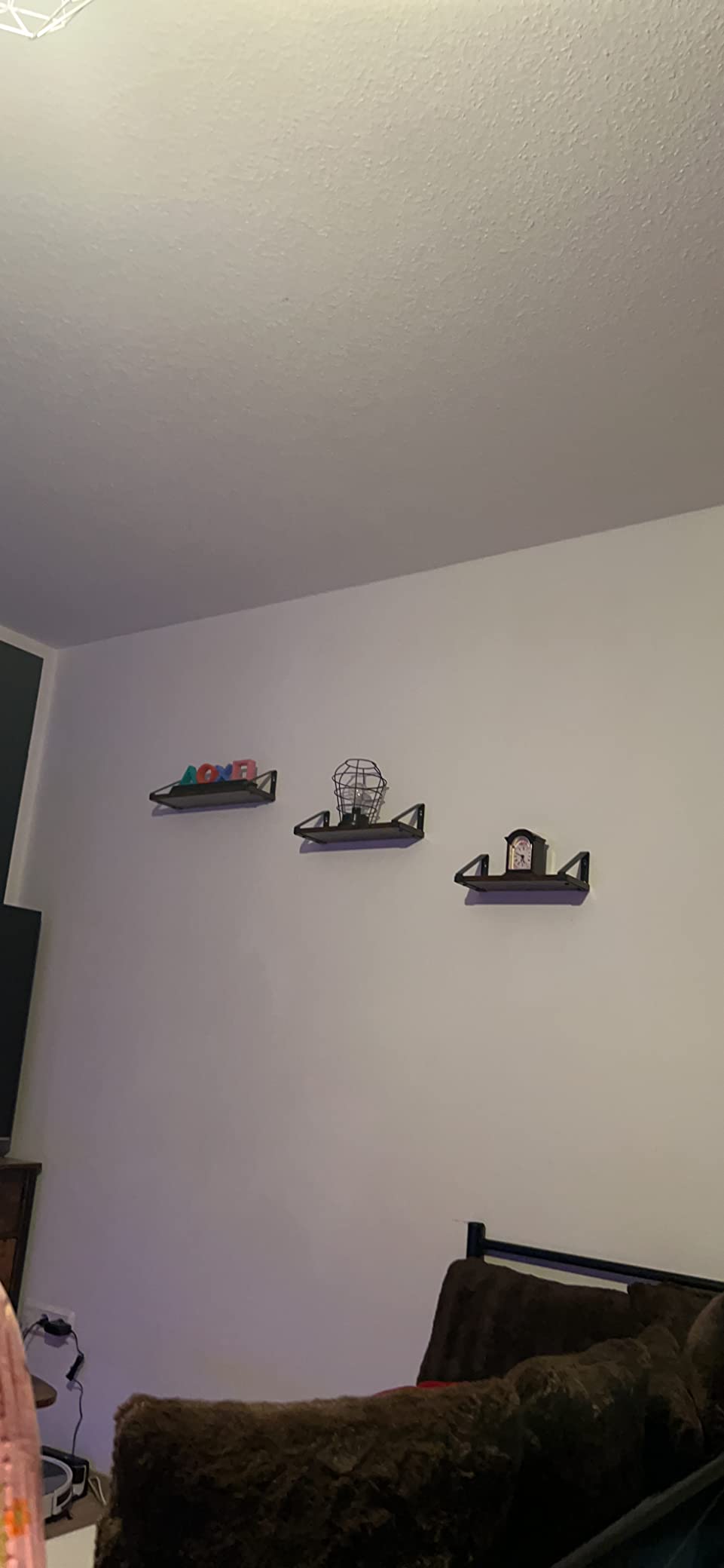 Сет од 3 ѕидни полици VASAGLE LWS33BX photo review