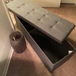 Голема табуретка за складирање SONGMICS LSF77KV1 photo review