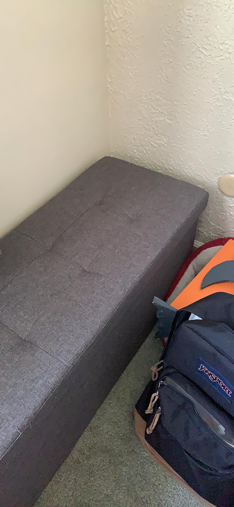 Голема табуретка за складирање SONGMICS LSF77KV1 photo review