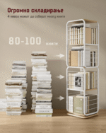 Ротирачка полица за книги - Image 6
