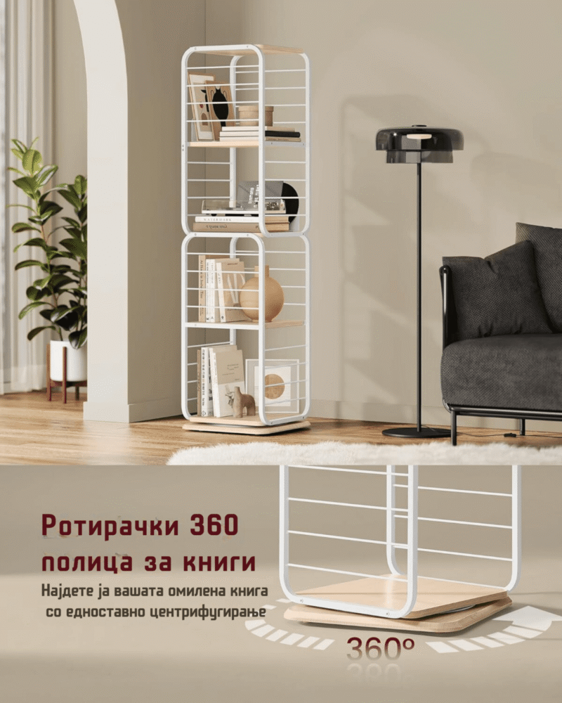 Ротирачка полица за книги - Image 2