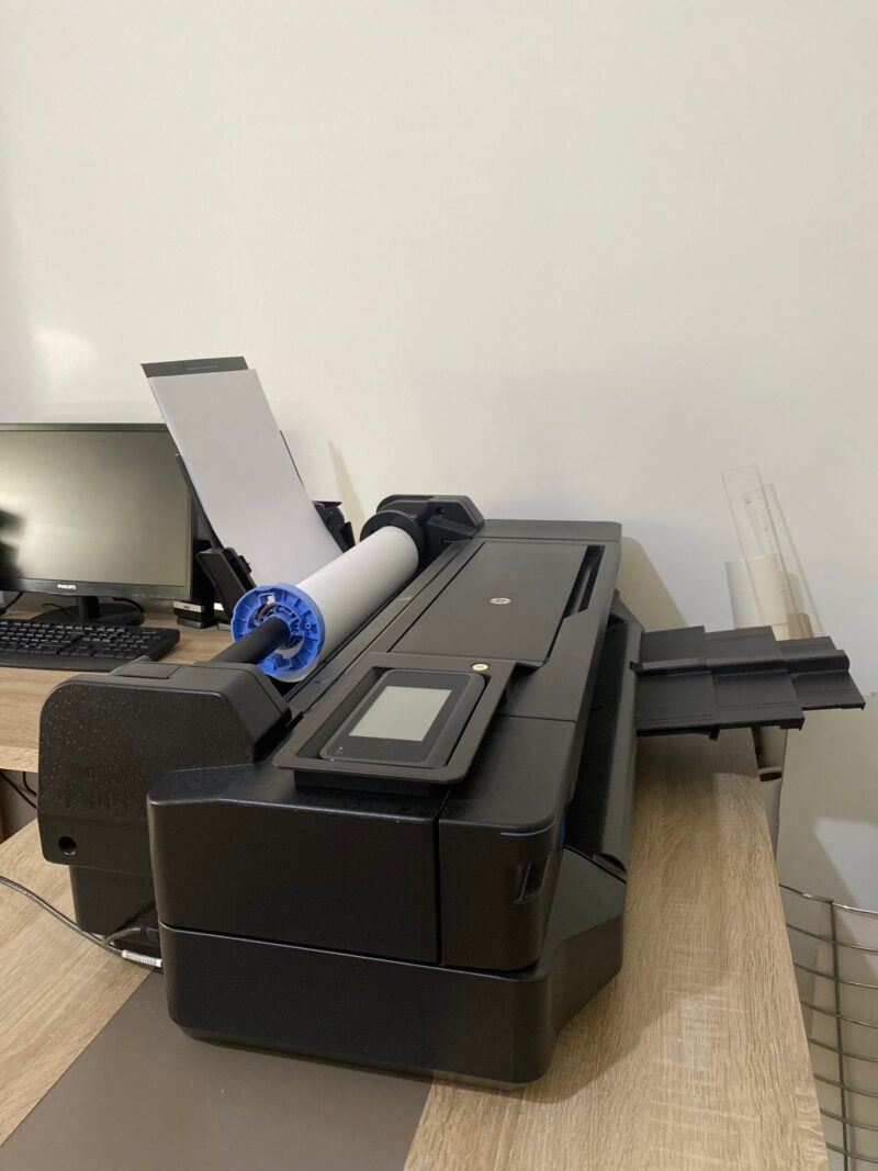 HP DesignJet T120 – Професионален принтер / плотер - Image 2