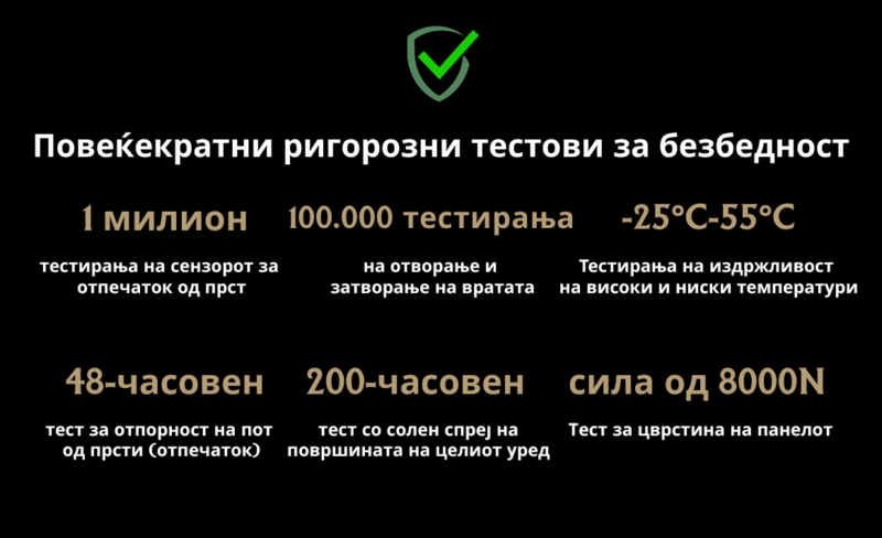 Паметна брава со камера и контрола преку телефон 630 Max - Image 3