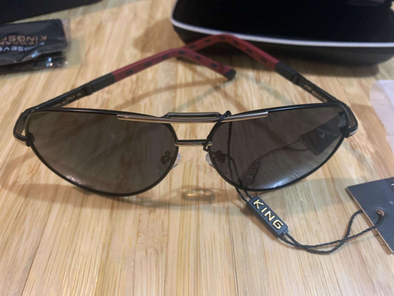 KINGSEVEN Алуминиумски машки поларизирани очила за сонце K725 photo review