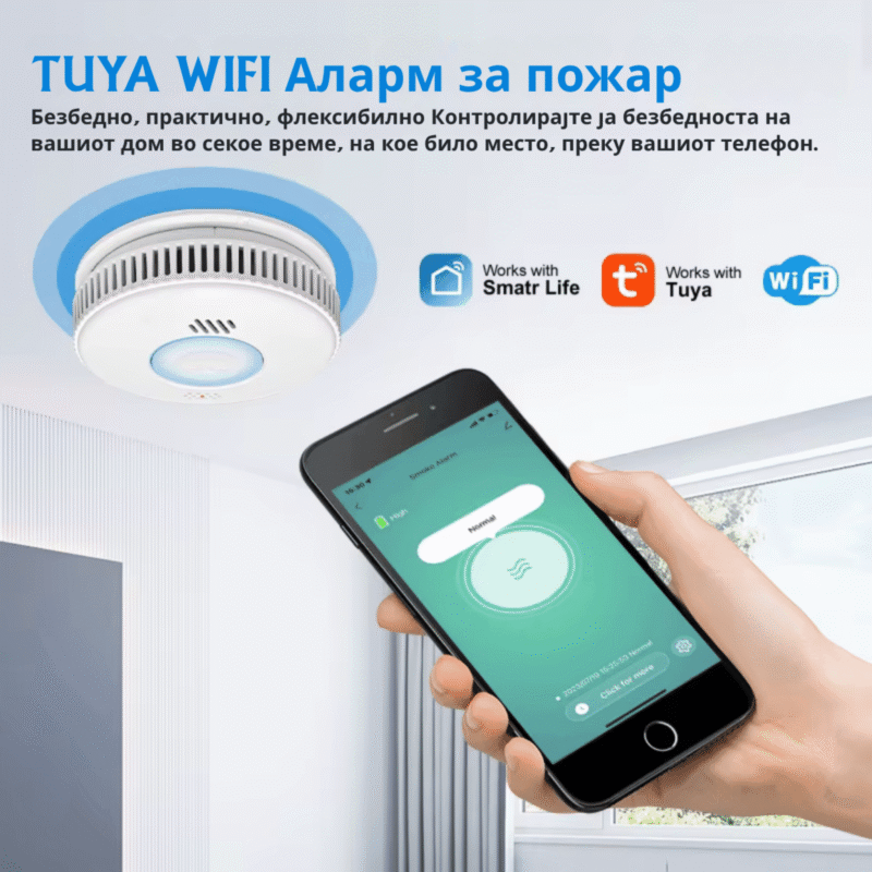 WiFi детектор за Чад 10 години батерија - Image 5