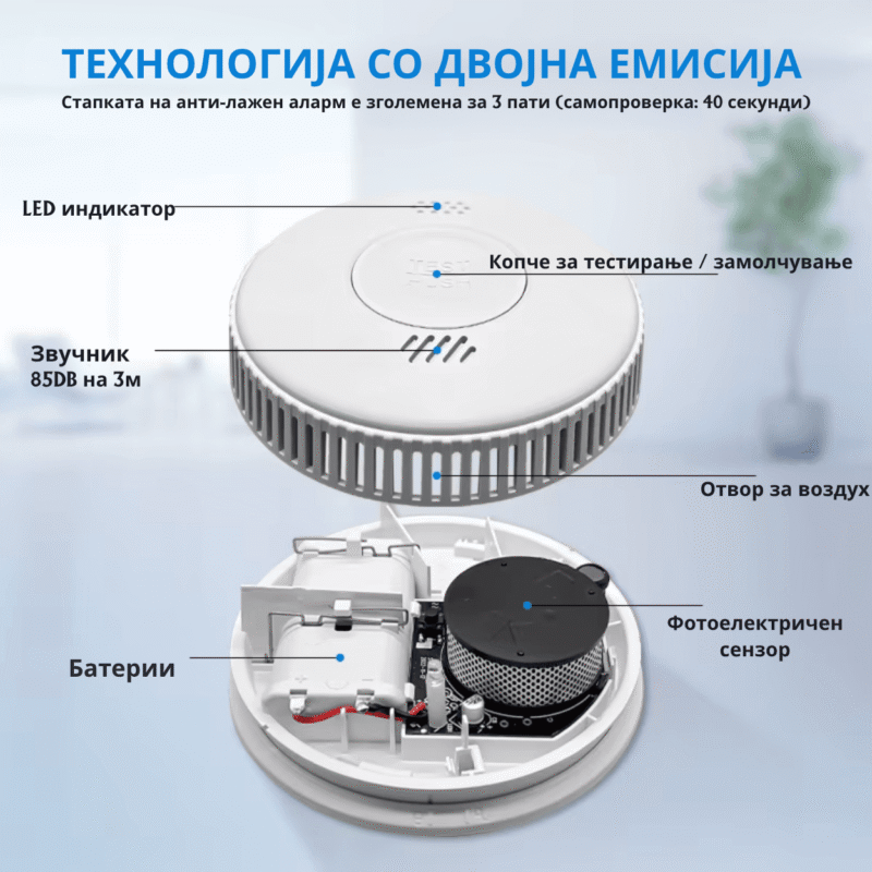 WiFi детектор за Чад 10 години батерија - Image 6