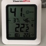 Смарт хигрометар‑термометар ThermoPro TP350 photo review