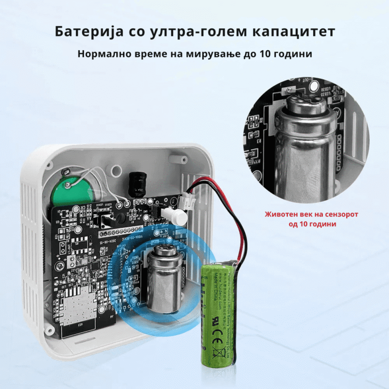 Детектор за јаглерод моноксид CO - Y100A-CR - Image 8