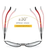 KINGSEVEN Алуминиумски машки поларизирани очила за сонце K725 Gold - Image 5