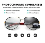 KINGSEVEN Алуминиумски машки поларизирани очила за сонце K725 Gold - Image 4