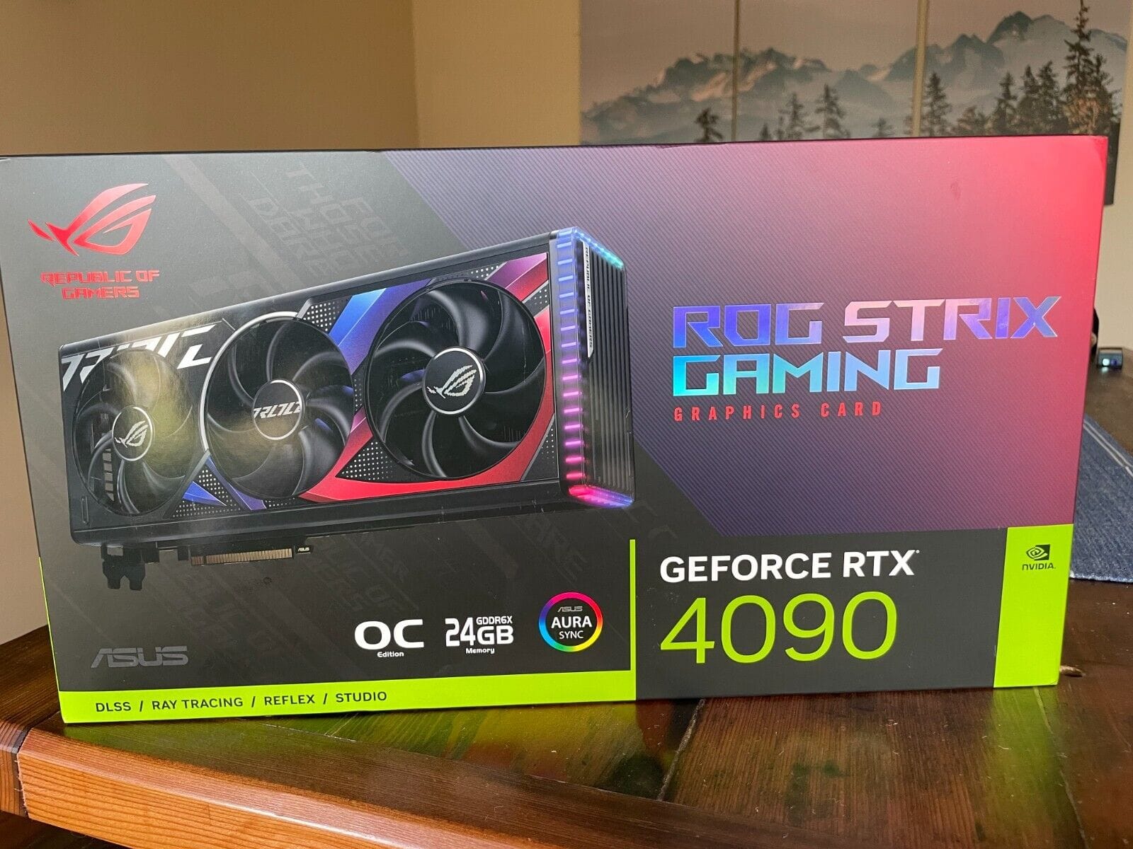 90 ASUS ROG Strix GeForce RTX 4090. - Image 1