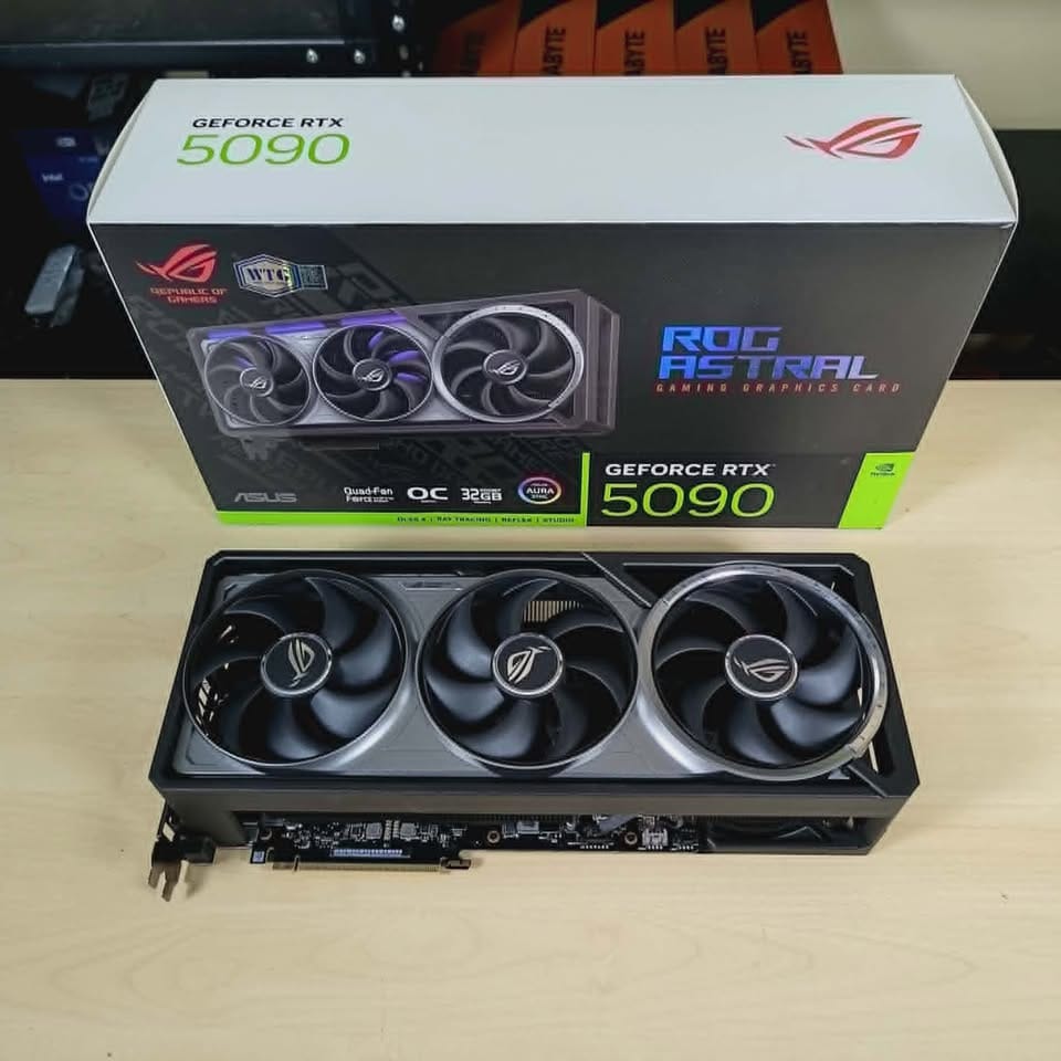 0abcaaaa Нови видео картички GeForce Rtx 5090, Rtx 5080, Rtx 5070 Ti, Rtx 5070, Rtx 4090, Rtx 4080 Super, Rtx 4080, Rtx 4070 Ti Super - Image 1