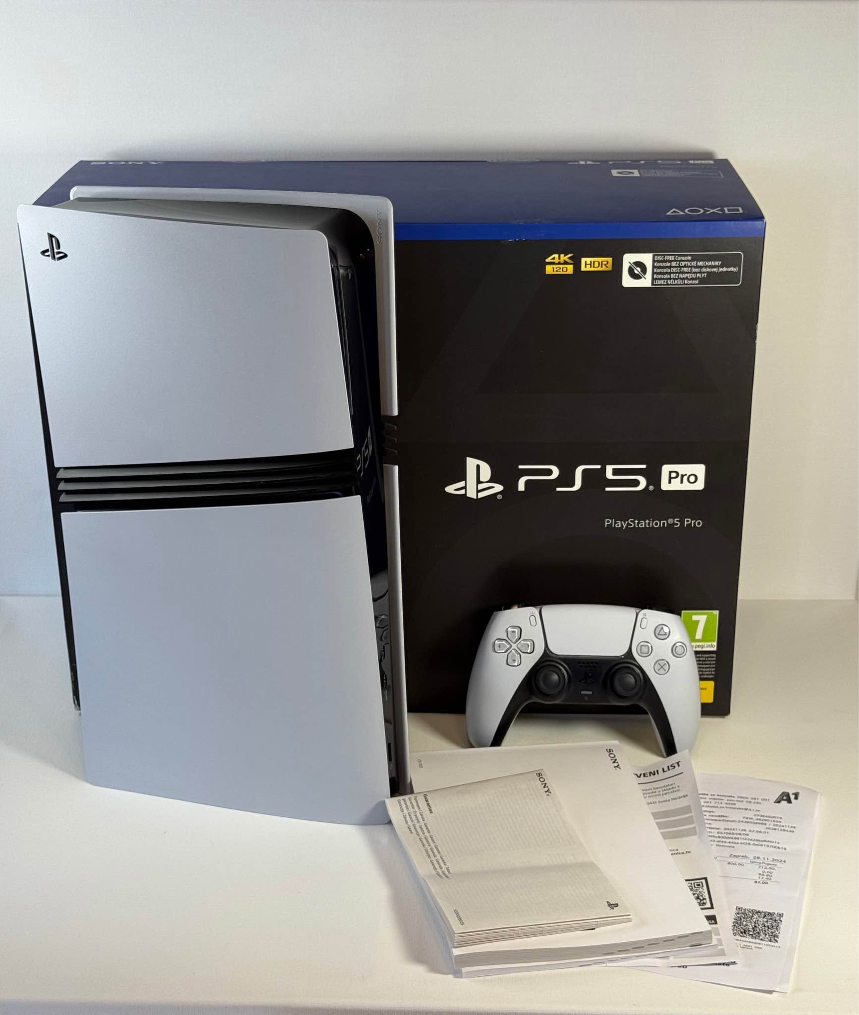 PS5Proa (3aaa) Sony PlayStation PS5 Pro 2TB конзола , Sony PlayStation PS5 Slim конзола , Nintendo Switch 2 конзола, Microsoft Xbox Series X 2TB - Image 1